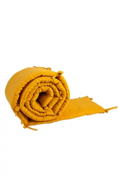 Zderzak do łóżeczka YappyMustard Muslin 360cm 