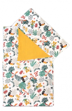 YappyAmazon Mustard Pościel 100x130 / 38x55 cm