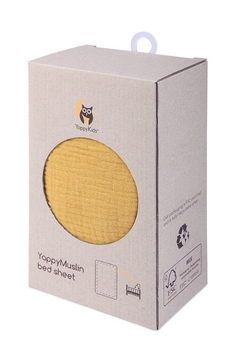 YappyMustard Muslin prześcieradło 120*60