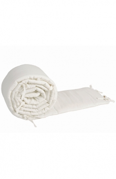 Zderzak do łóżeczka YappyEcru Muslin 360cm 